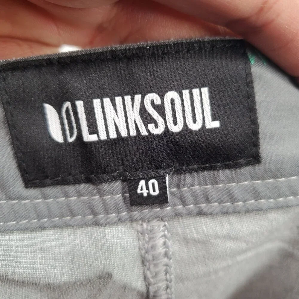Linksoul Solid Boardwalker Shorts Men Size 40 NWT Land & Sea Lightweight